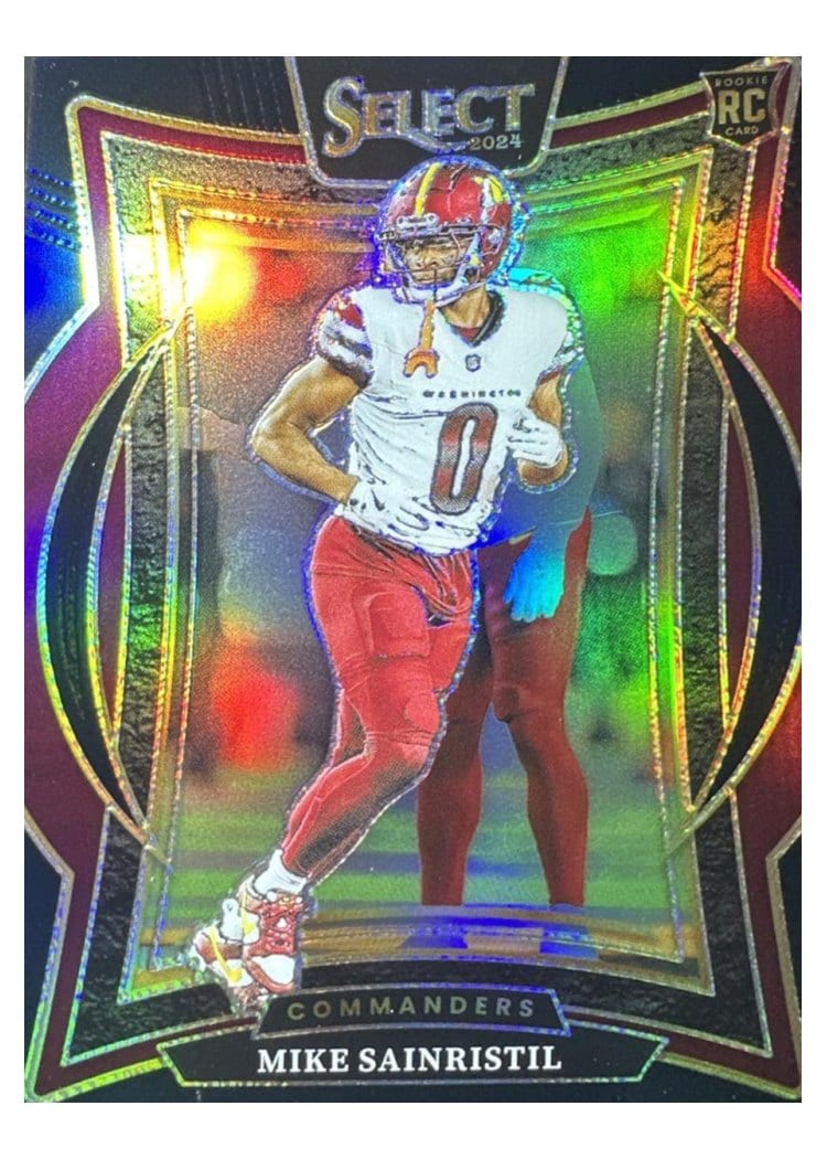 2024 Panini Select Base Set Mike Sainristil #76 card