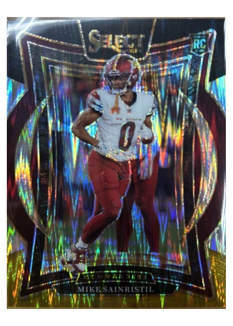 2024 Panini Select Base Set Mike Sainristil #76 card