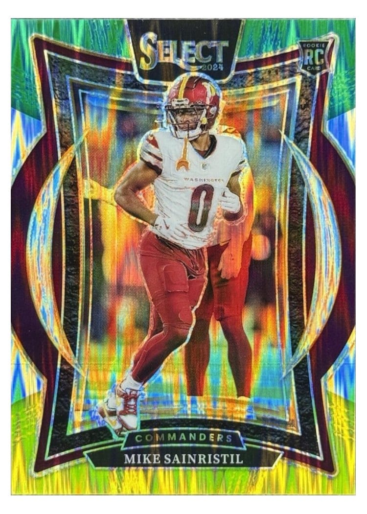 2024 Panini Select Base Set Mike Sainristil #76 card