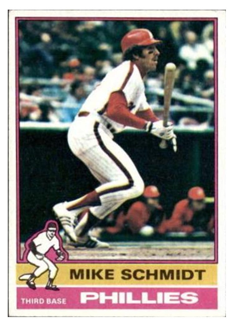 1976 Topps Mike Schmidt #480 card