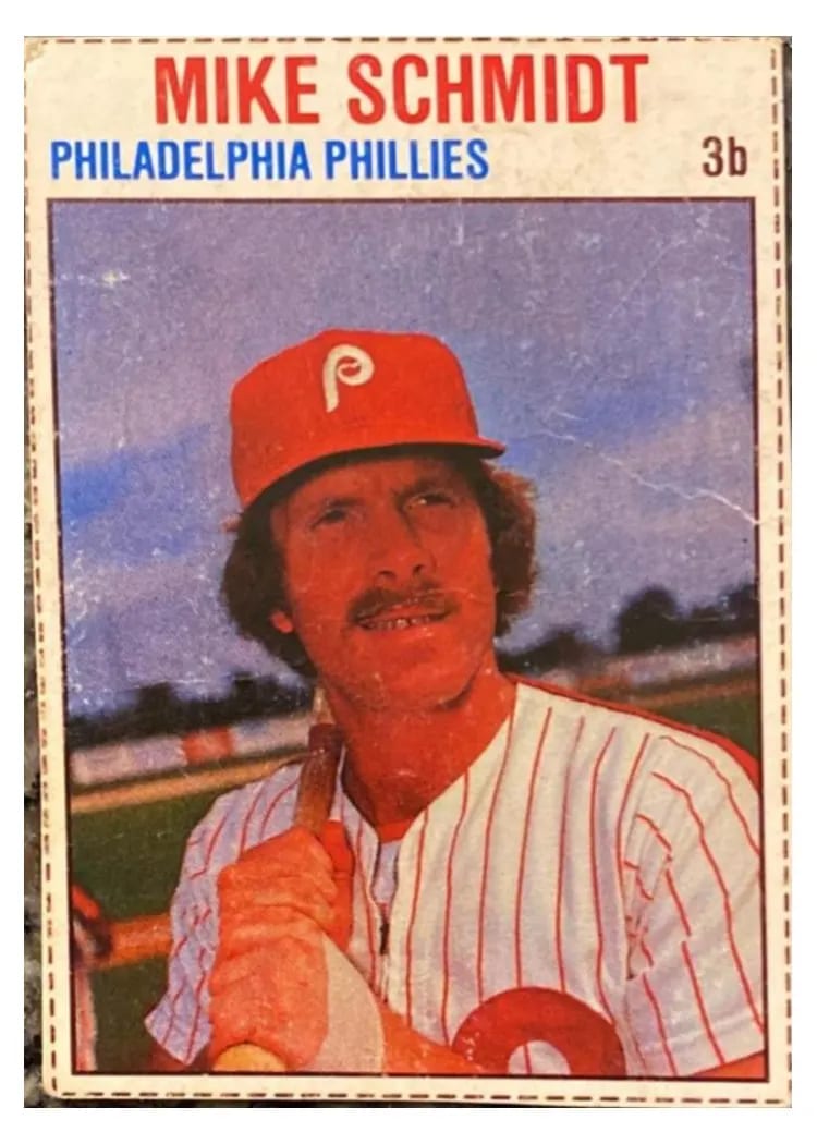 1979 Hostess Mike Schmidt #9 card
