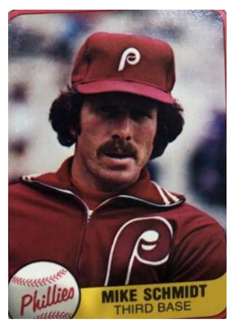 1981 Fleer Mike Schmidt #640 card