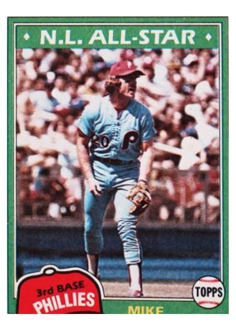 1981 Topps Mike Schmidt #540 card