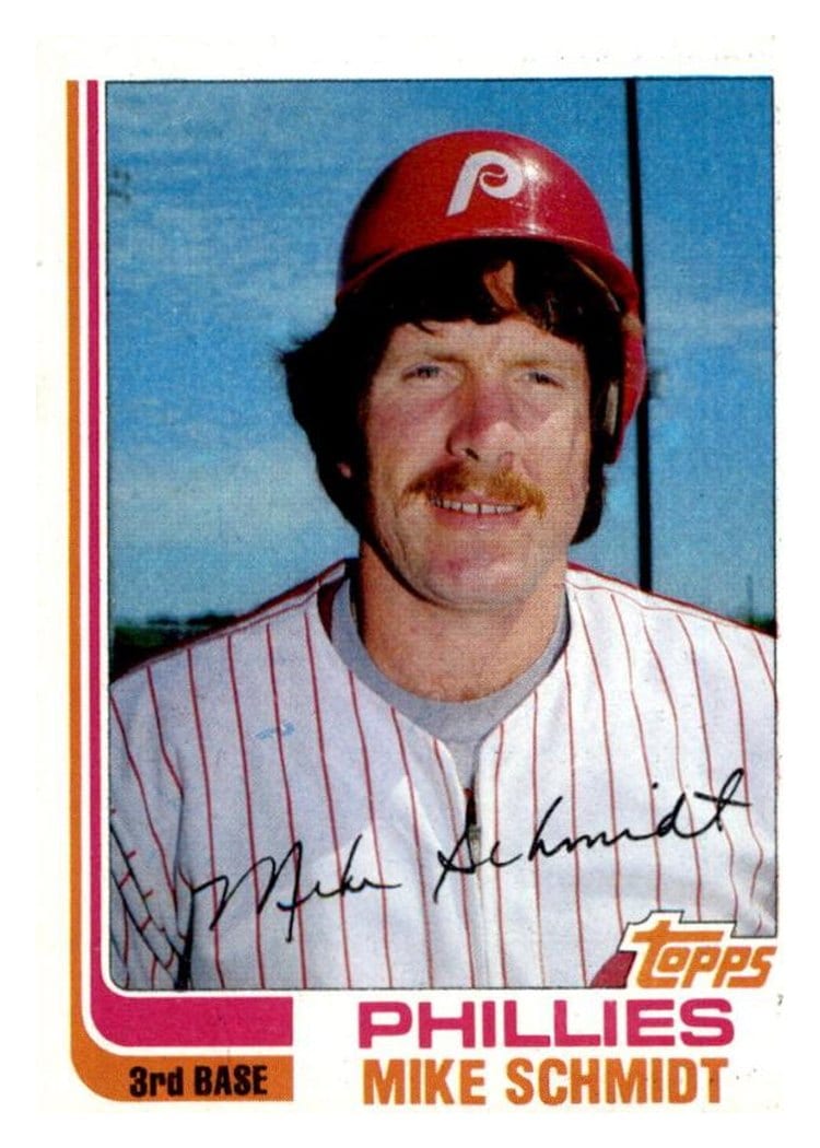 1982 Topps Mike Schmidt #100 card
