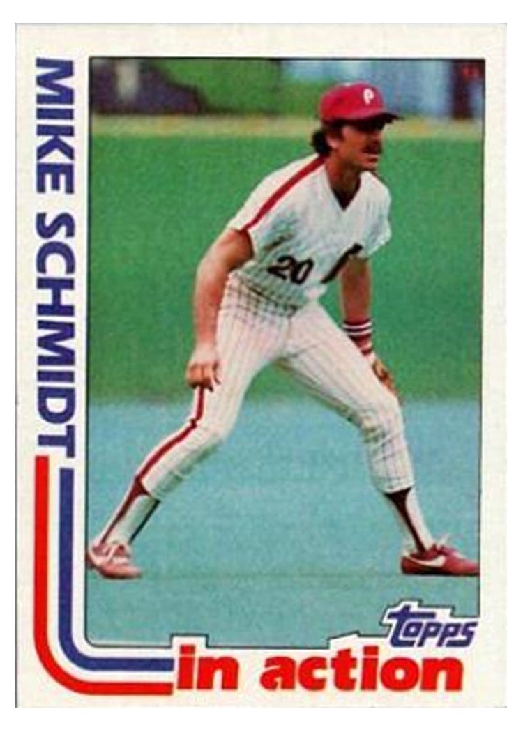 1982 Topps Mike Schmidt #101 card