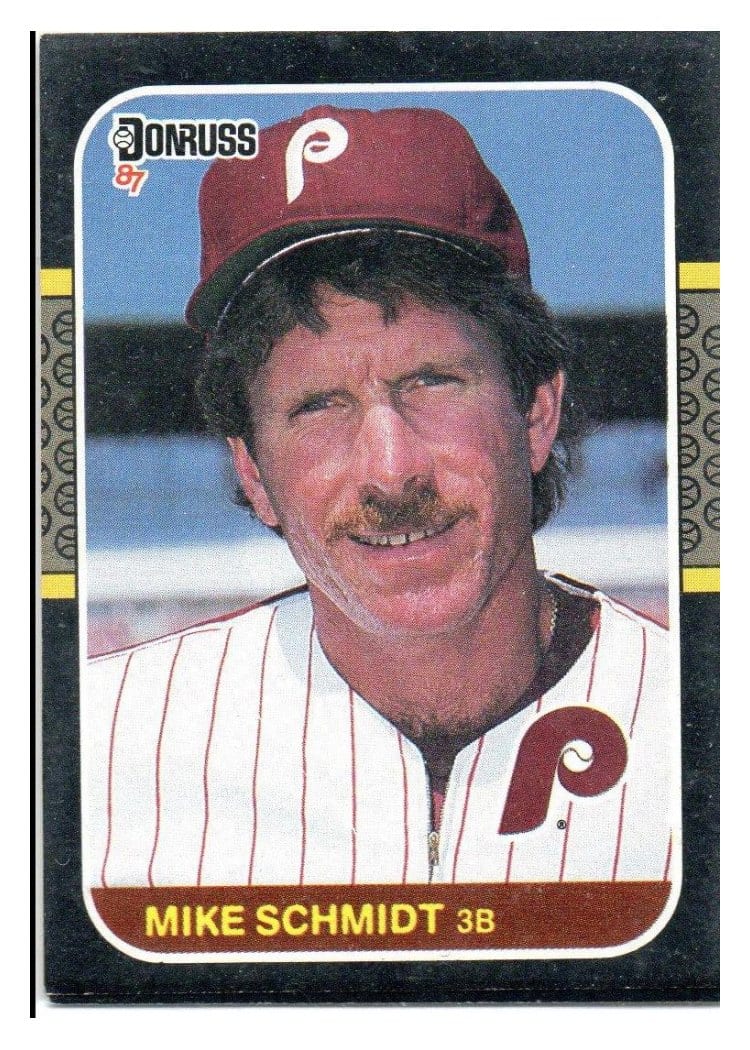 1987 Donruss Mike Schmidt #139 card