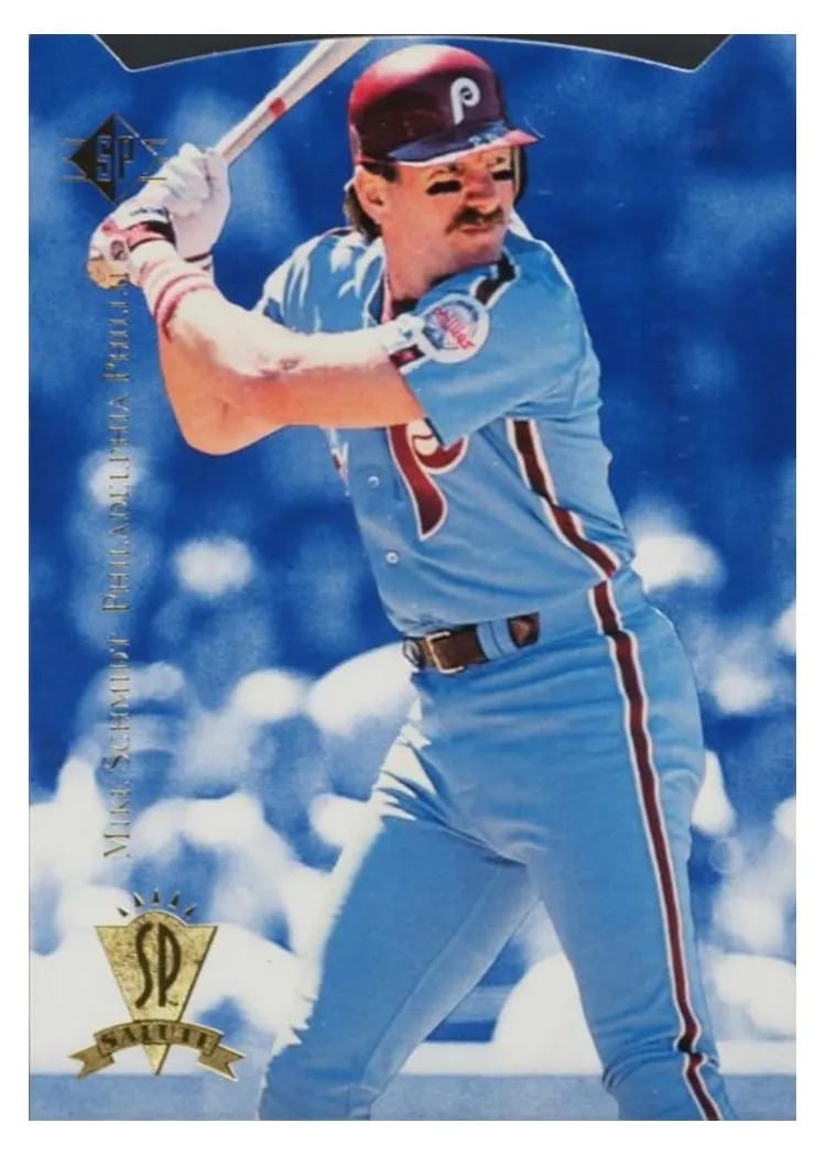 1995 SP Mike Schmidt #4 card