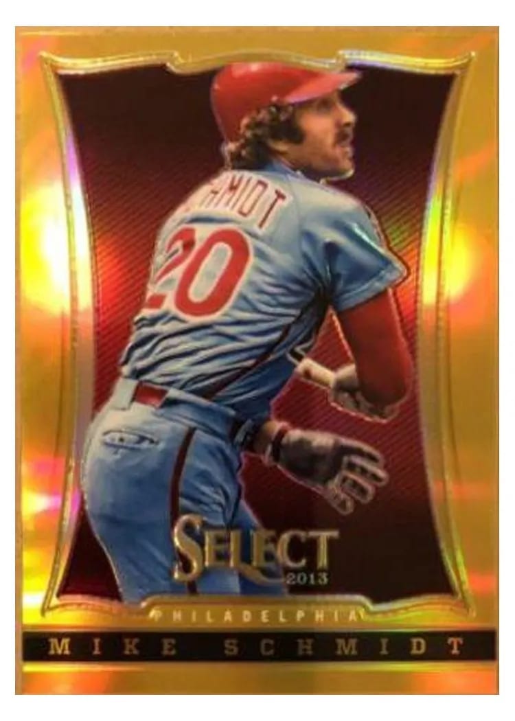 2013 Panini Select Mike Schmidt #103 card
