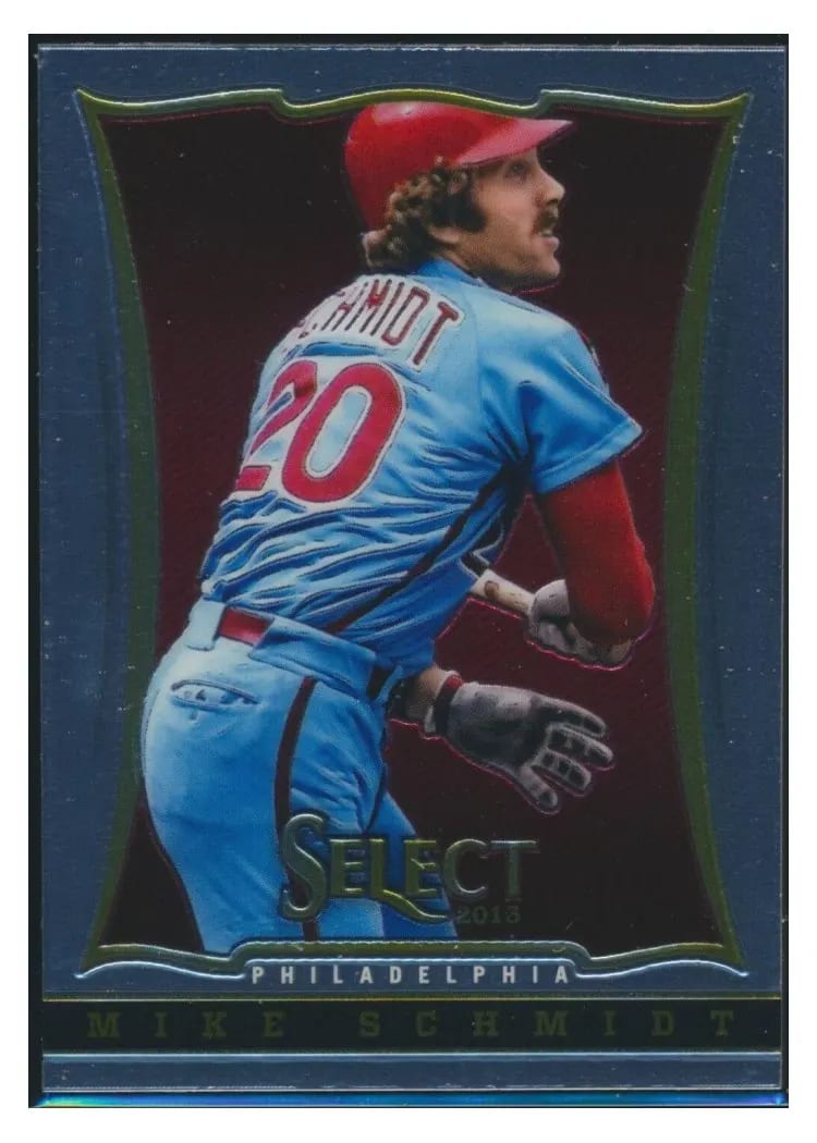 2013 Panini Select Mike Schmidt #103 card