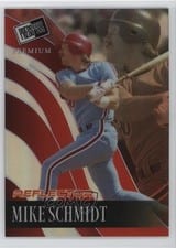 2024 Leaf Press Pass Premium Baseball Retro Mike Schmidt #RB-64 card