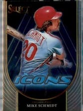 2024 Panini Select Icons Mike Schmidt #8 card
