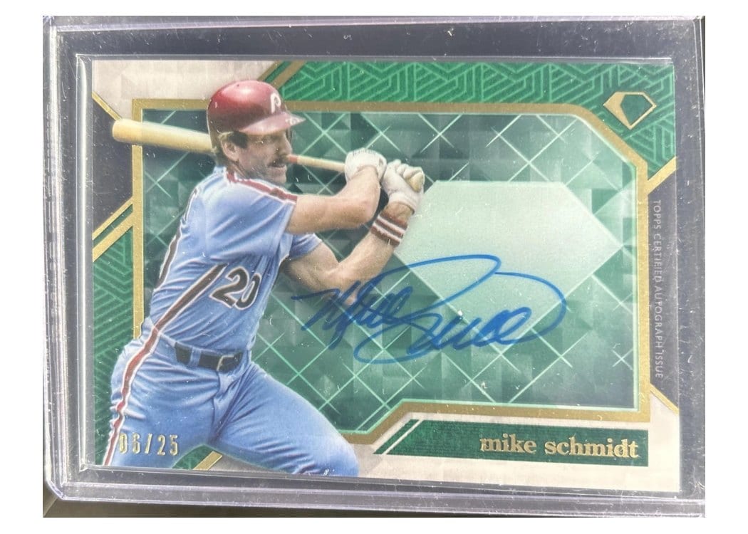2024 Topps Diamond Icons Icons of the Diamond Autographs Mike Schmidt #ITDA-MS card