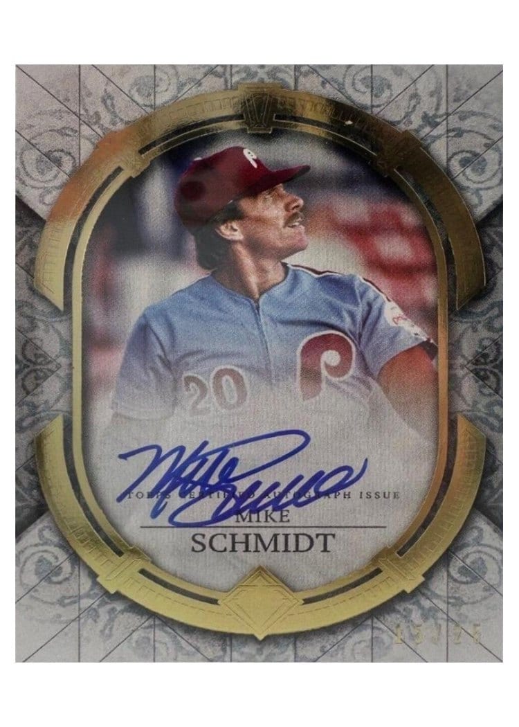 2024 Topps Transcendent Collection Autographs Mike Schmidt #TCA-MSCH card