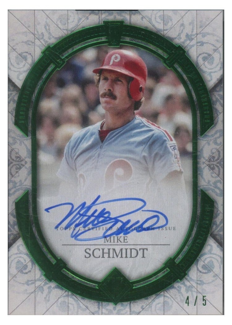 2024 Topps Transcendent Collection Autographs Mike Schmidt #TCA-MSCH card