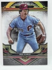 2024 Topps Triple Threads Base Set Mike Schmidt #37 card