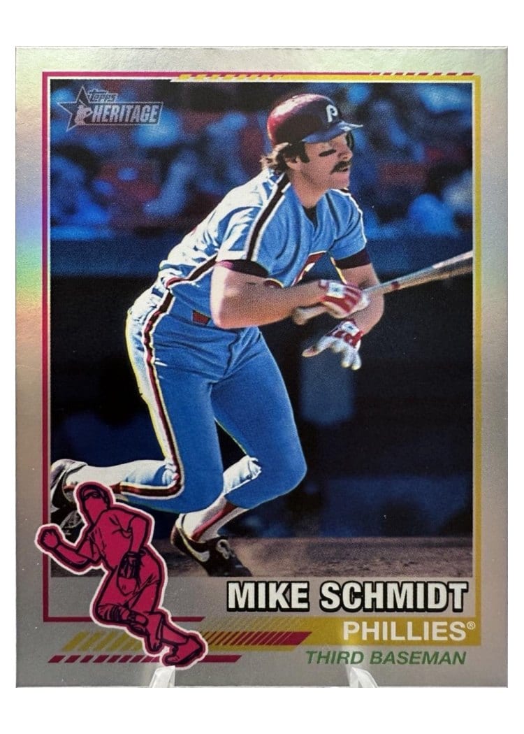 2025 Topps Heritage 1976 Redefined Mike Schmidt #76R-4