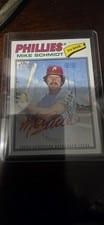 2025 Topps Heritage Real One Autographs Mike Schmidt #76RO-MS card