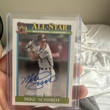 2026 Topps 1991 Topps Autographs Mike Schmidt #91A-MS card