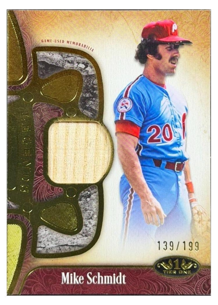 2026 Topps Tier One Tier One Legend Relics Mike Schmidt #T1LR-MS card