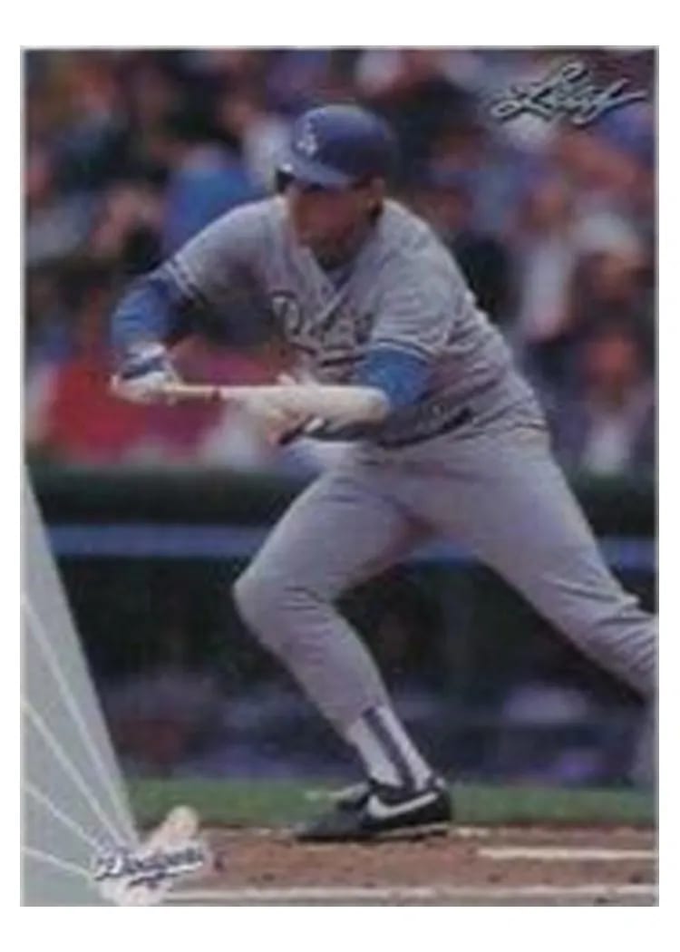 1990 Leaf Mike Scioscia #49 card