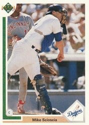 1991 Upper Deck Base Set Mike Scioscia #139 card