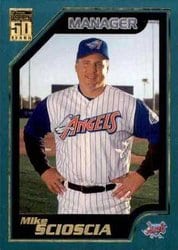 2001 Topps Base Set Mike Scioscia #324 card
