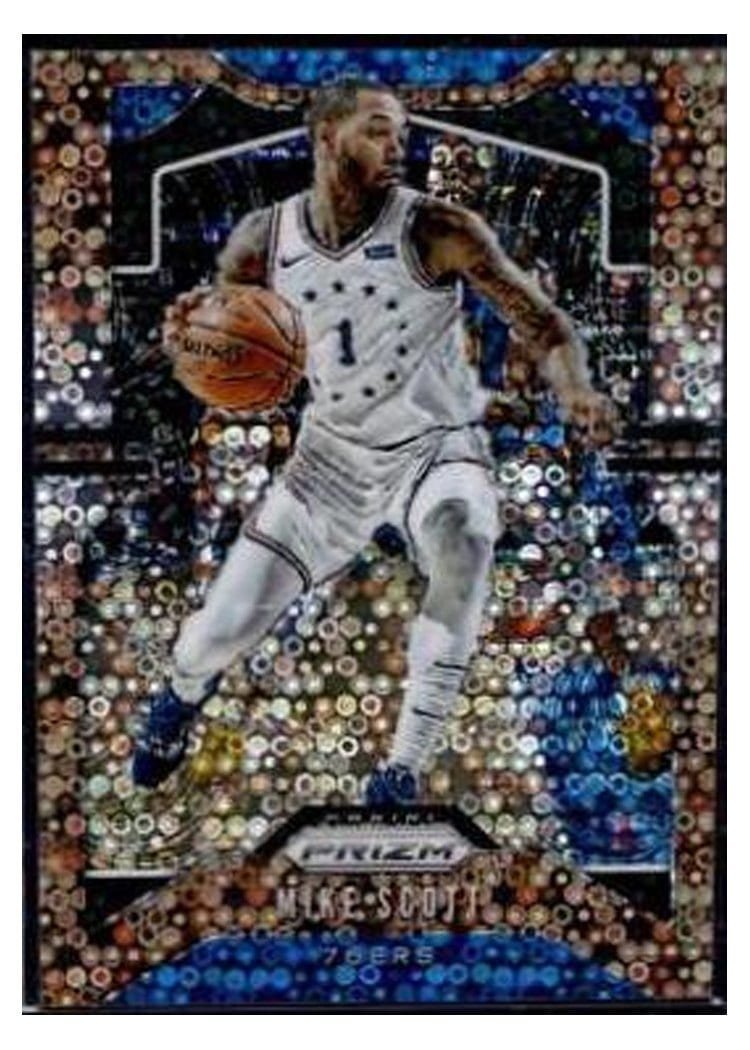 2019-20 Panini Prizm Base Set Mike Scott Fast Break Prizm Bronze #53 card