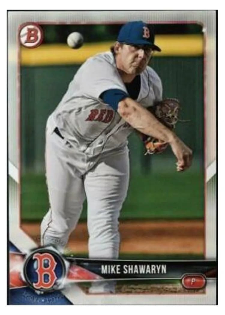 2018 Bowman Draft Base Set Mike Shawaryn #BD-101 card