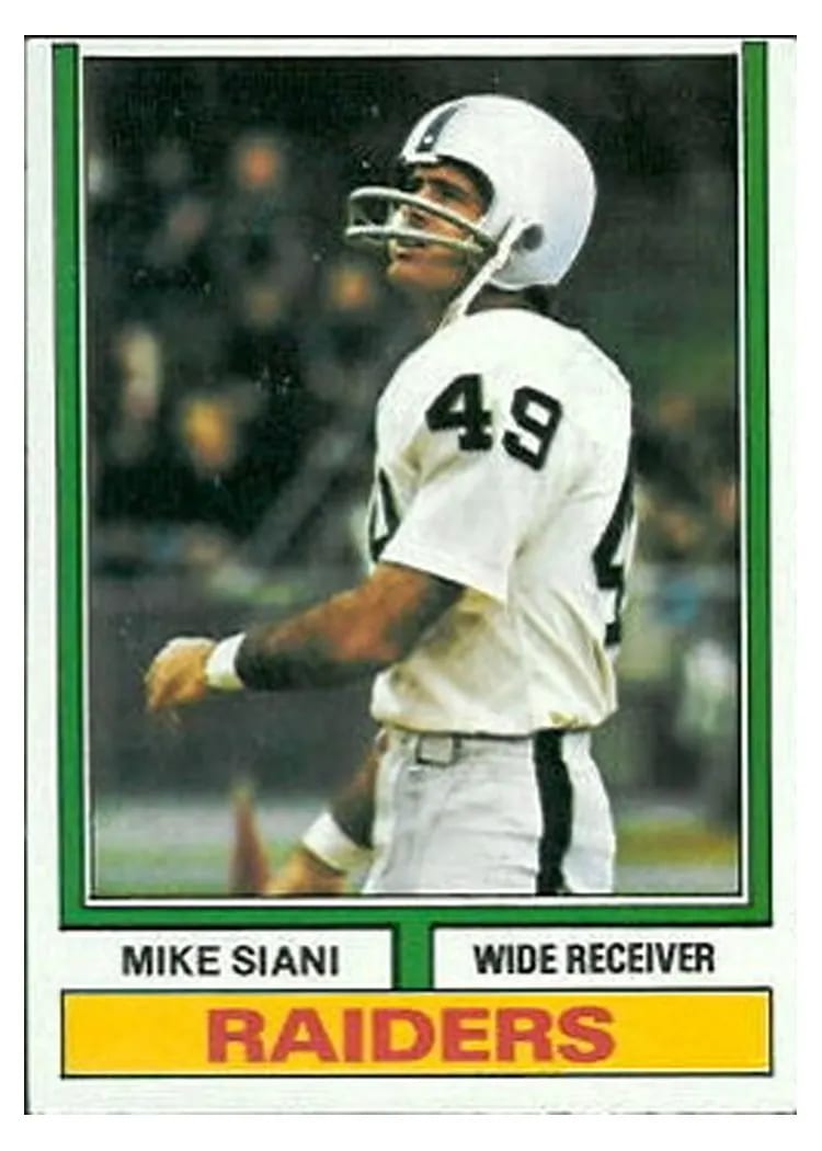 1974 Topps Mike Siani #39 card