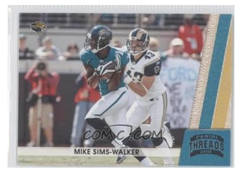 2011 Panini Threads Mike Sims-Walker #71 card