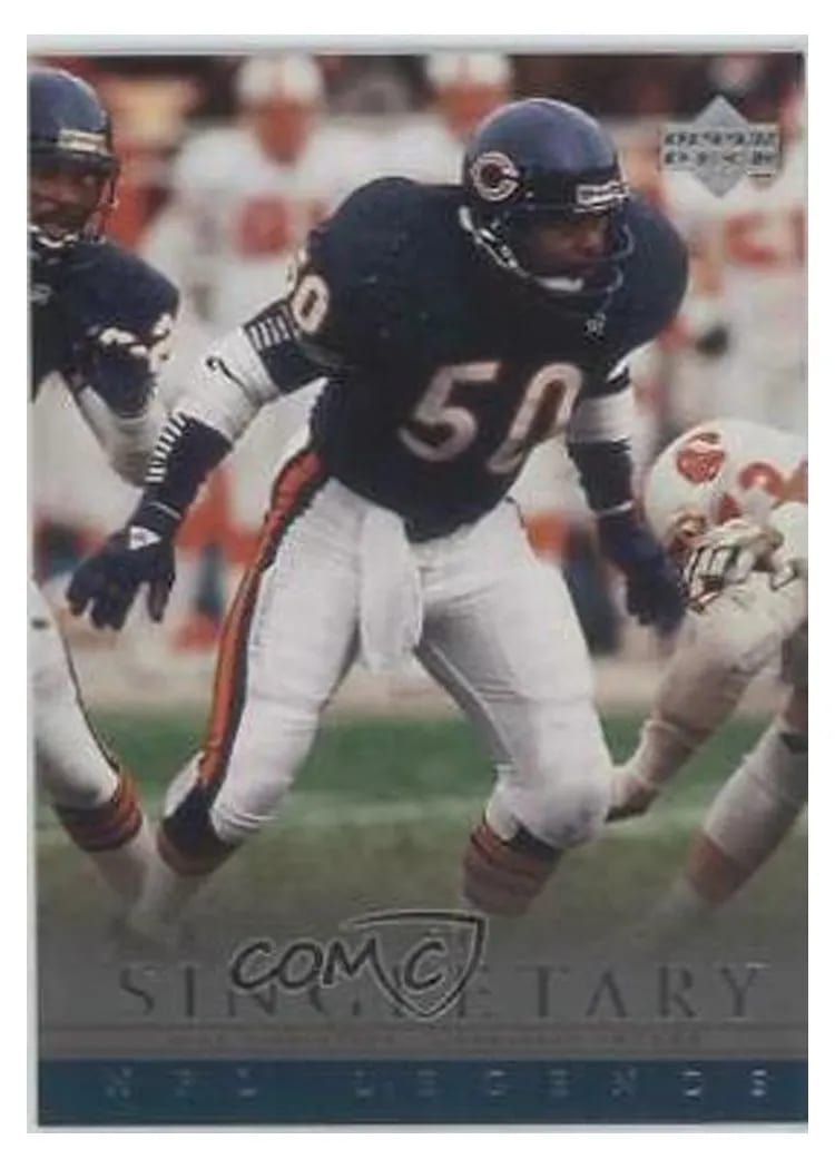 2000 Upper Deck Legends Mike Singletary #6 card