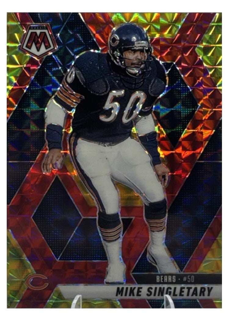 2025 Panini Mosaic Base Set Mike Singletary #153 card