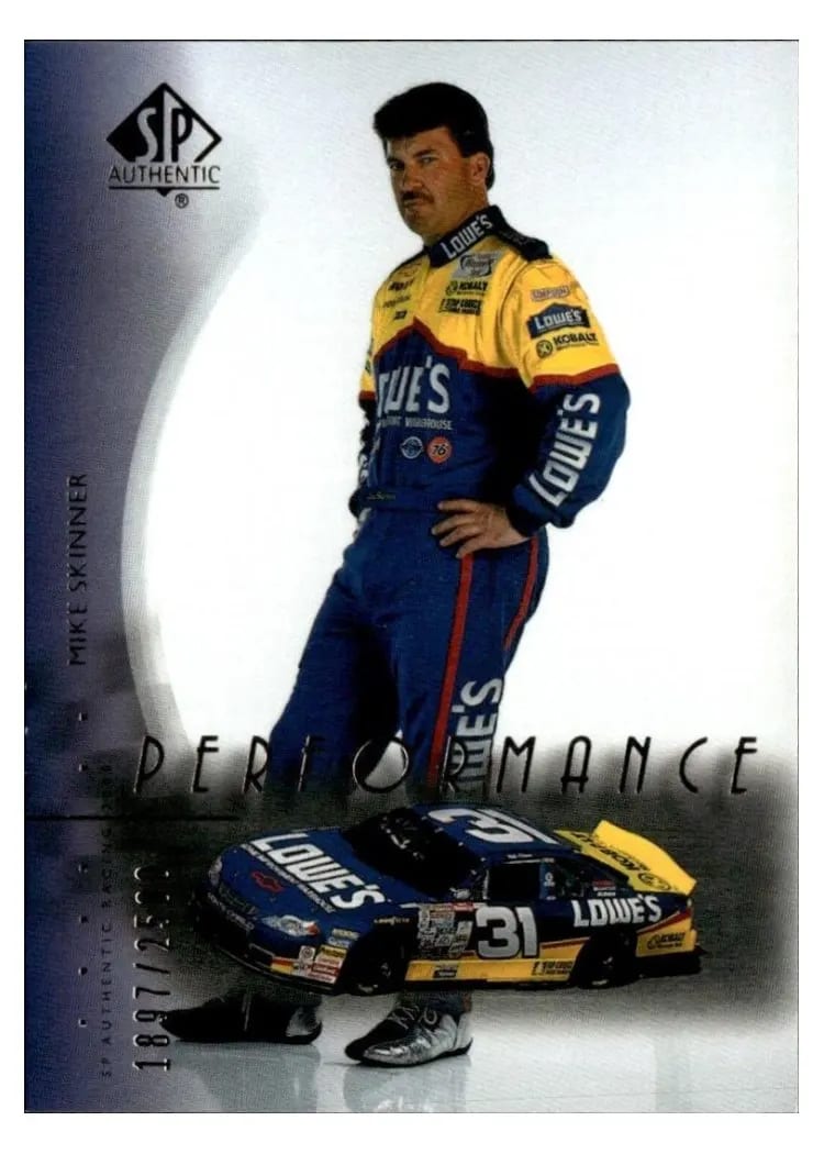 2000 SP Authentic Mike Skinner #47 card