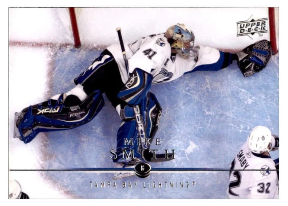 2008 Upper Deck Mike Smith #25 card