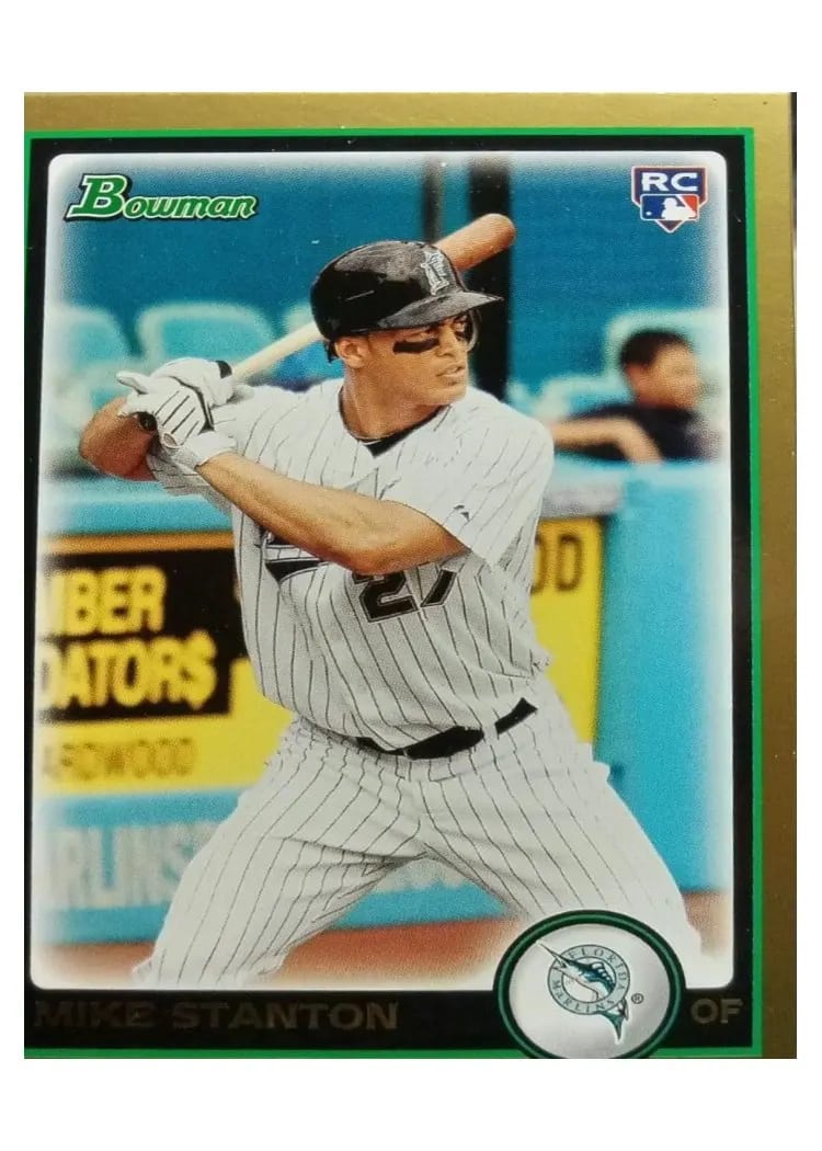 2010 Bowman Draft Picks Mike Stanton #BDP30 card