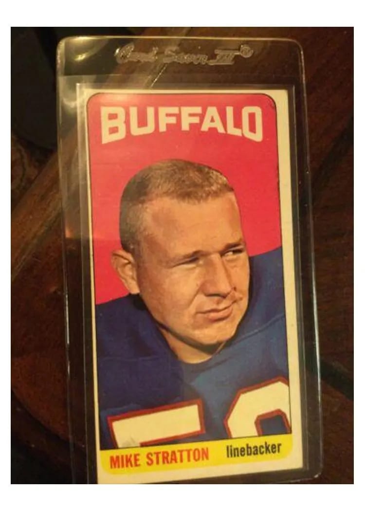 1965 Topps Mike Stratton #42 card