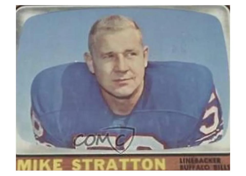 1966 Topps Mike Stratton #30 card