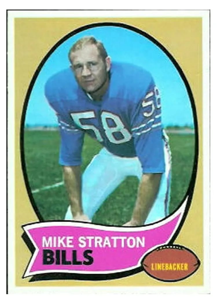 1970 Topps Mike Stratton #252 card
