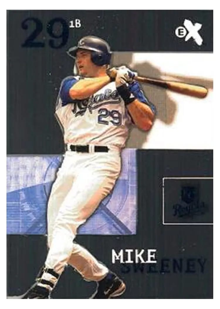2003 Fleer E-X Mike Sweeney #34 card