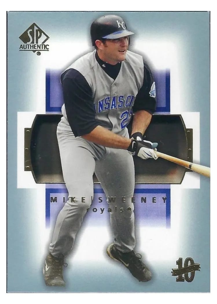 2003 SP Authentic Mike Sweeney #27 card