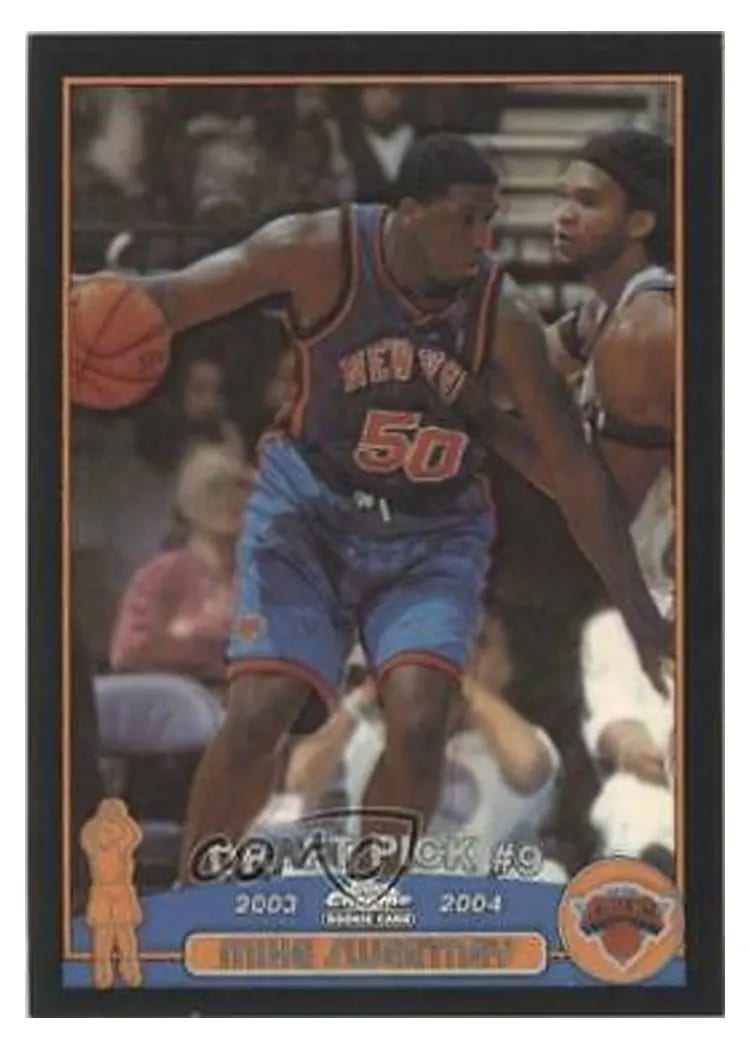 2003 Topps Chrome Mike Sweetney #119 card