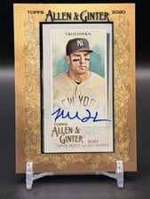 2020 Topps Allen & Ginter Mini Autographs Mike Tauchman #MA-MTA card