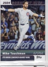 2025 Topps 2024 Greatest Hits Mike Tauchman #GH-18 card