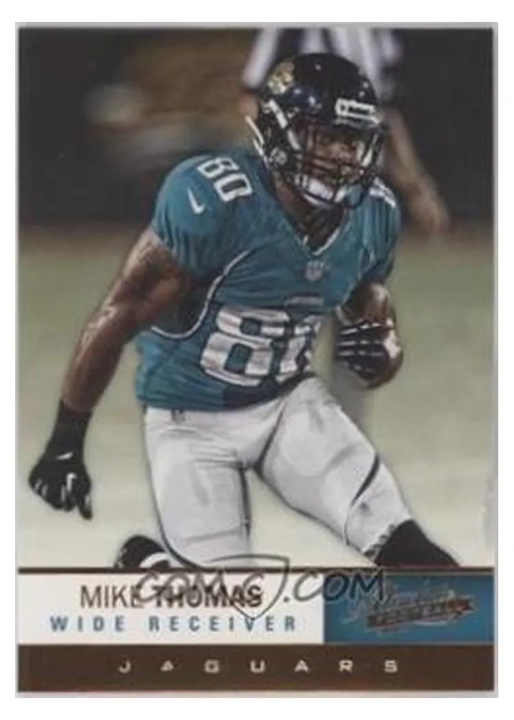 2012 Panini Absolute Mike Thomas #24 card