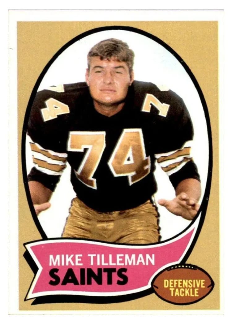 1970 Topps Mike Tilleman #22 card