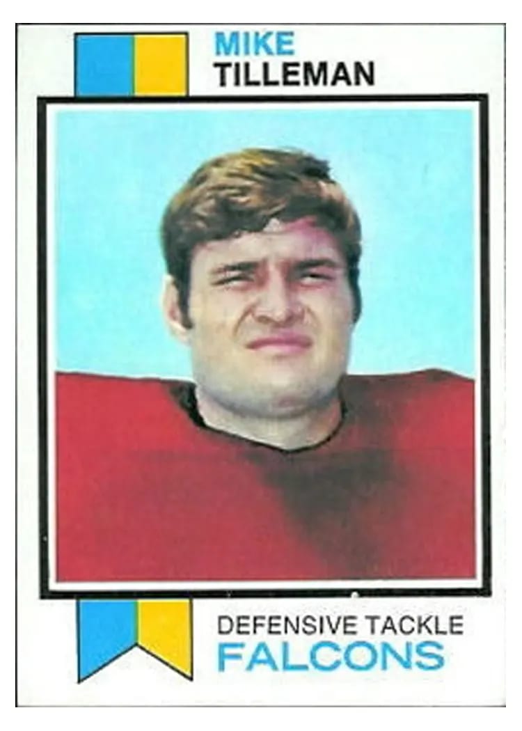 1973 Topps Mike Tilleman #91 card