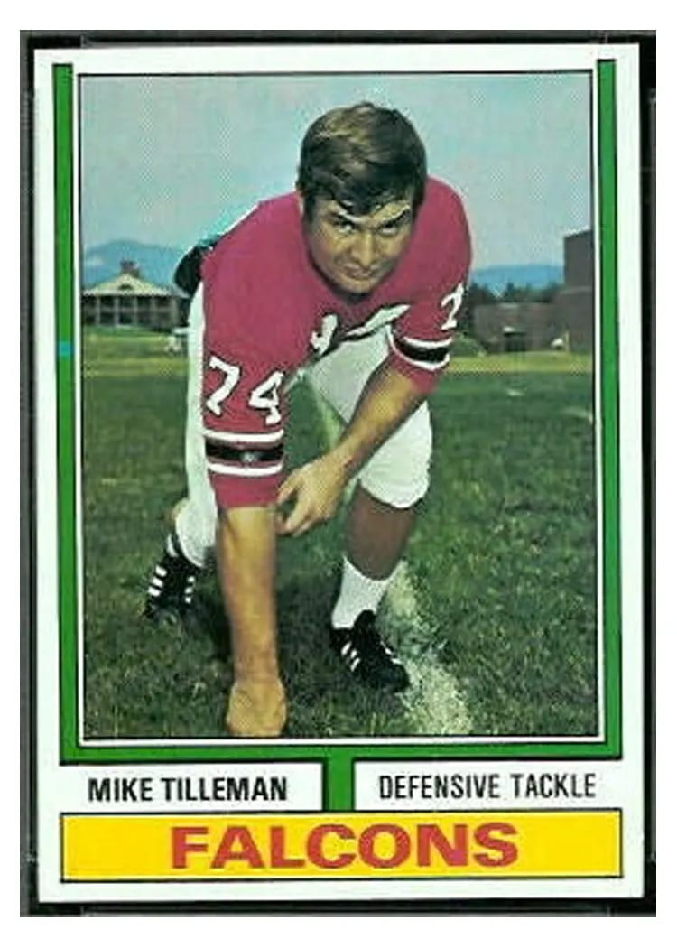 1974 Topps Mike Tilleman #402 card