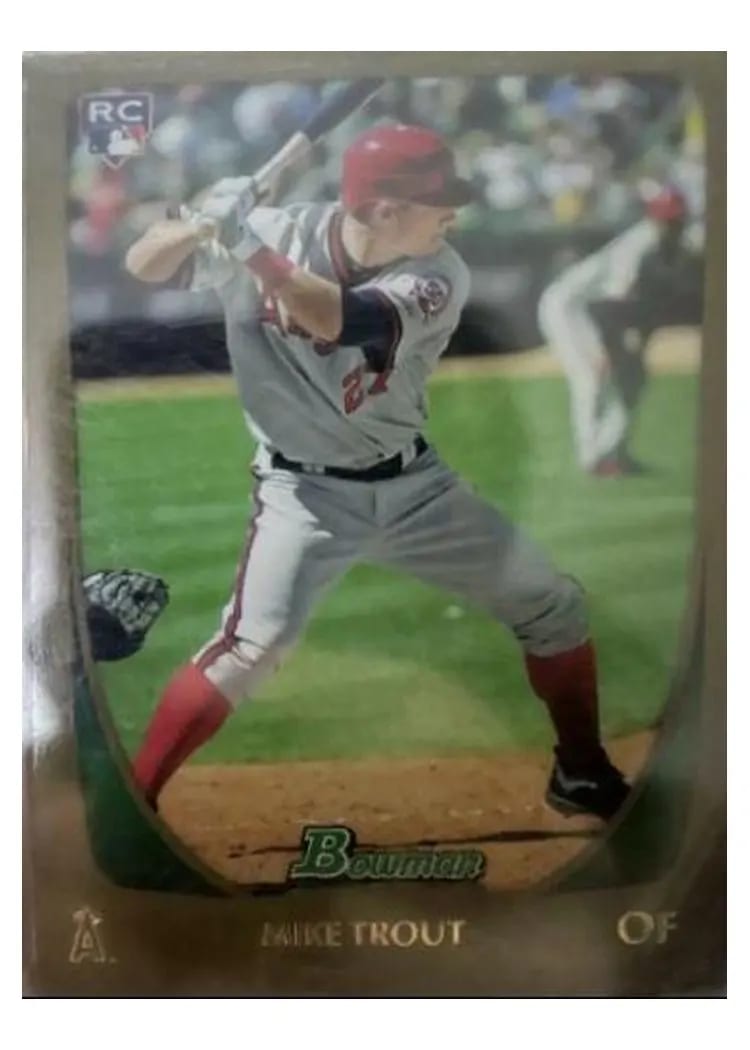 2011 Bowman Draft Mike Trout #101 card