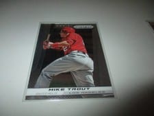 2013 Panini Prizm Mike Trout #159 card