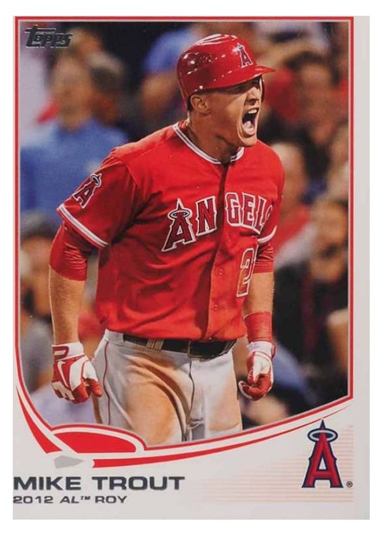 2013 Topps Mike Trout #338 card